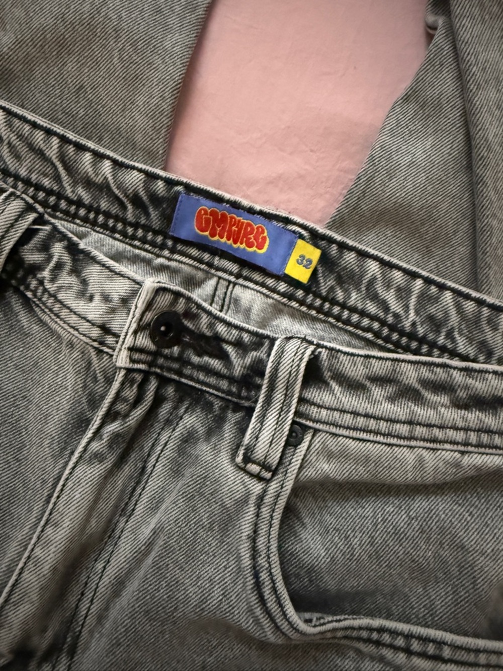 Empyre Grey Relaxed Fit Men's Jeans